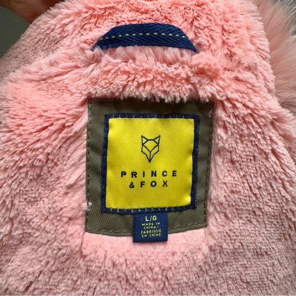 Prince & Fox green and pink utility jacket - Picture 4 of 5